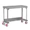 Little Giant Mobile Workbench, 30" x 48", 6" Polyurethane, Floor Lock, 3,600 lbs. WSL230486PYFL - alternate 1